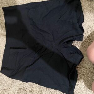 Soft maternity shorts